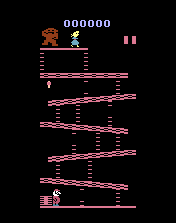 Donkey Kong Arcade Title Screen